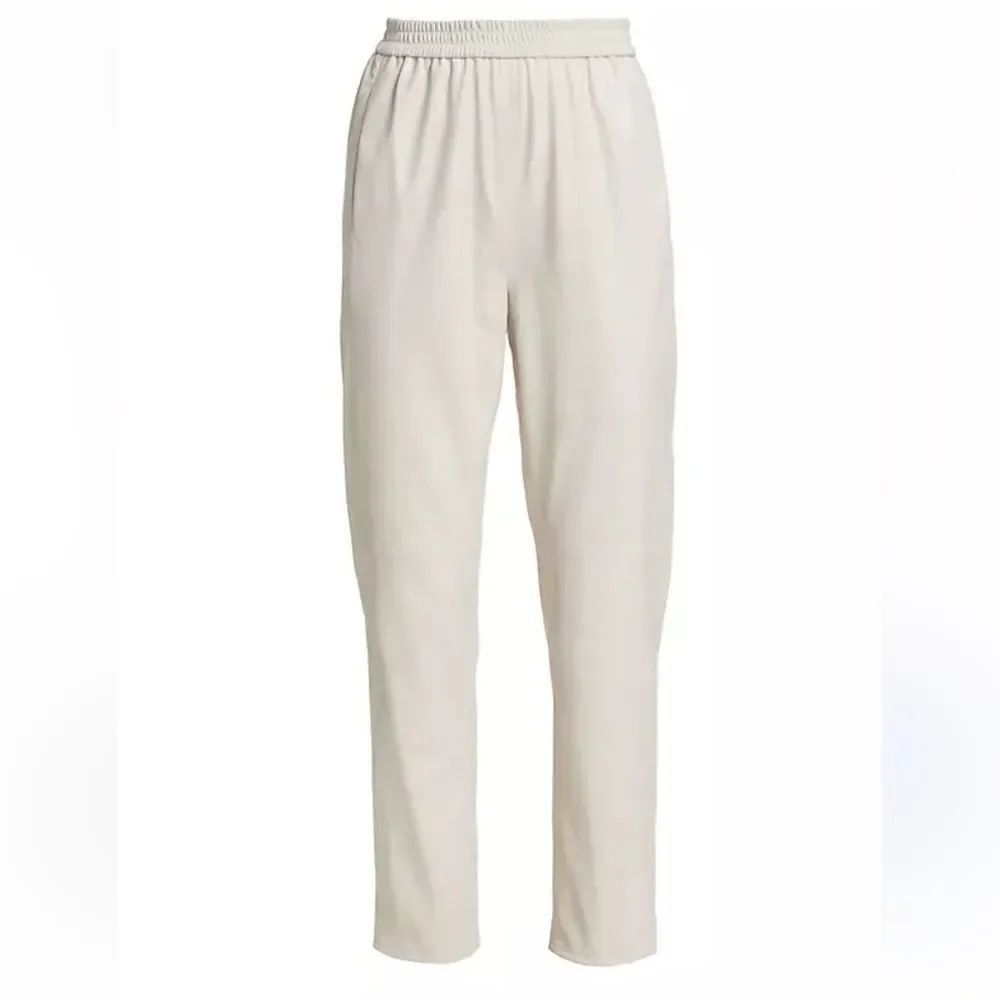 7 For All Mankind Casual Faux Leather Joggers